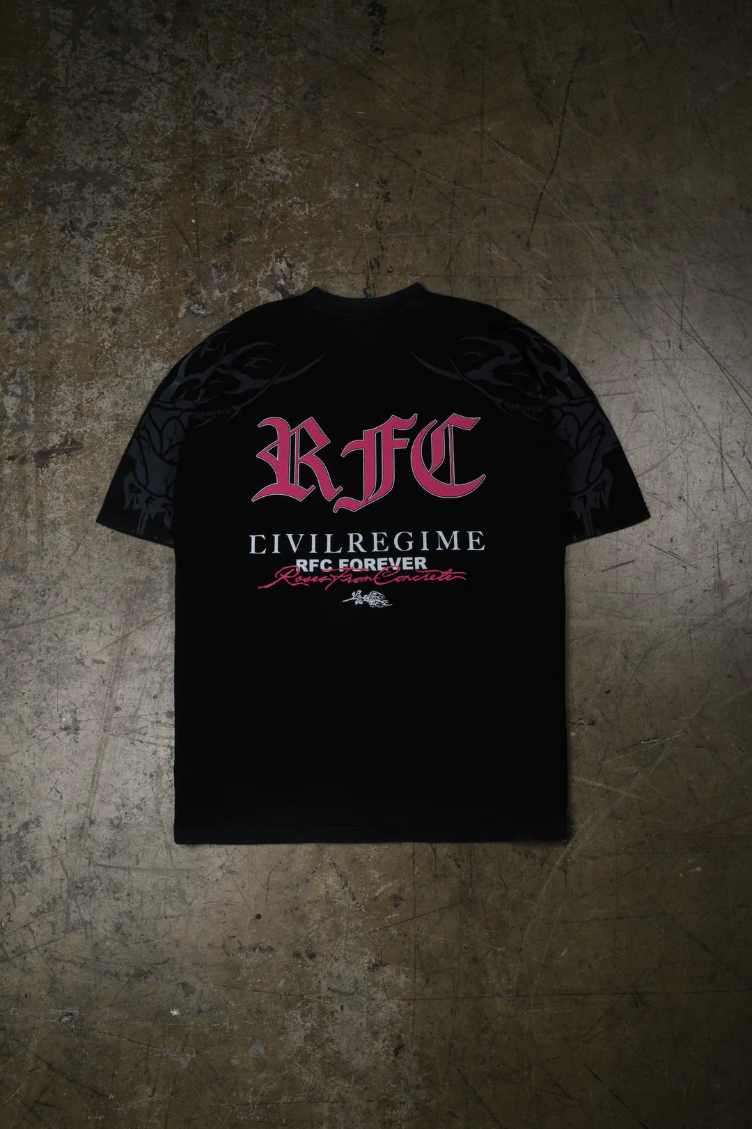 Baggage American Classic Oversized Tee in Vintage Black