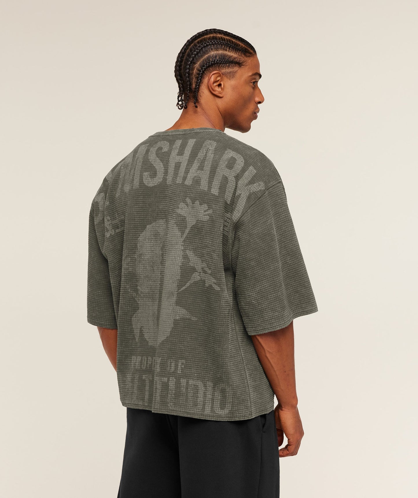 GS-0098 Gymshark x Saalt Studios Tee - Strength Green