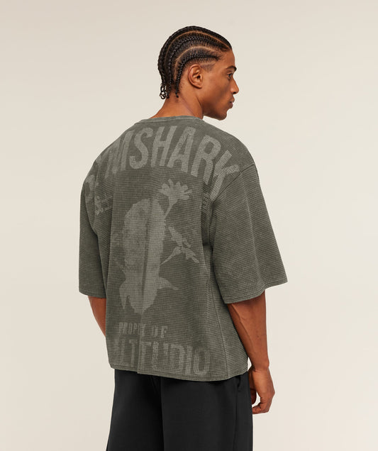 GS-0098 Gymshark x Saalt Studios Tee - Strength Green