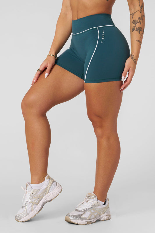 W161 - Elevate Outline Shorts 5” New Colors - Teal