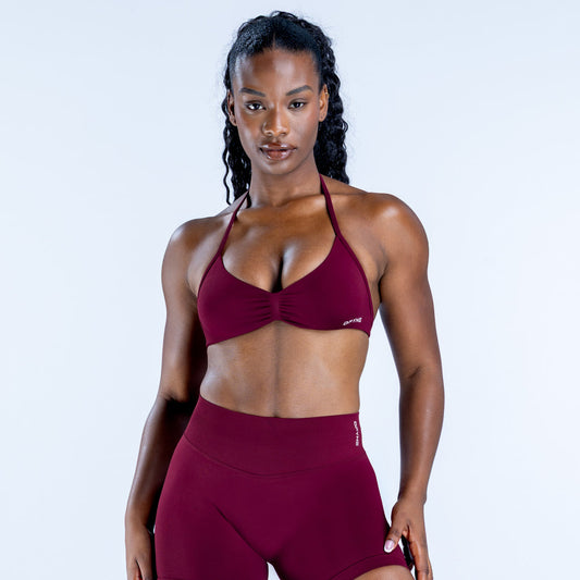 Impact Strappy Bra | Winter Berry