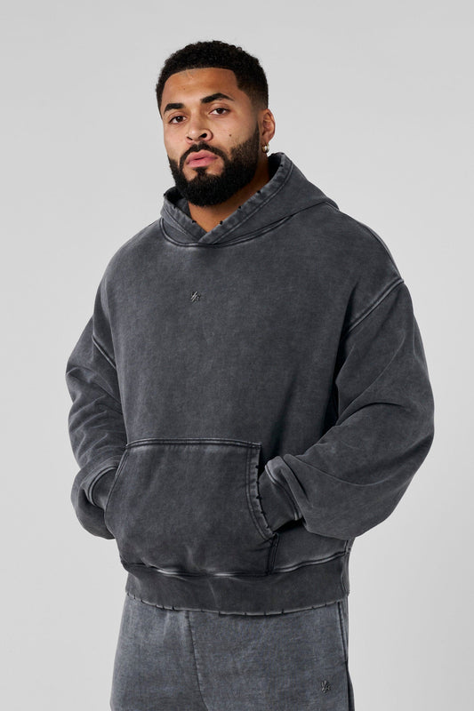 5096 - Elevated Essentials - Pullover Hoodies - Grey Wash