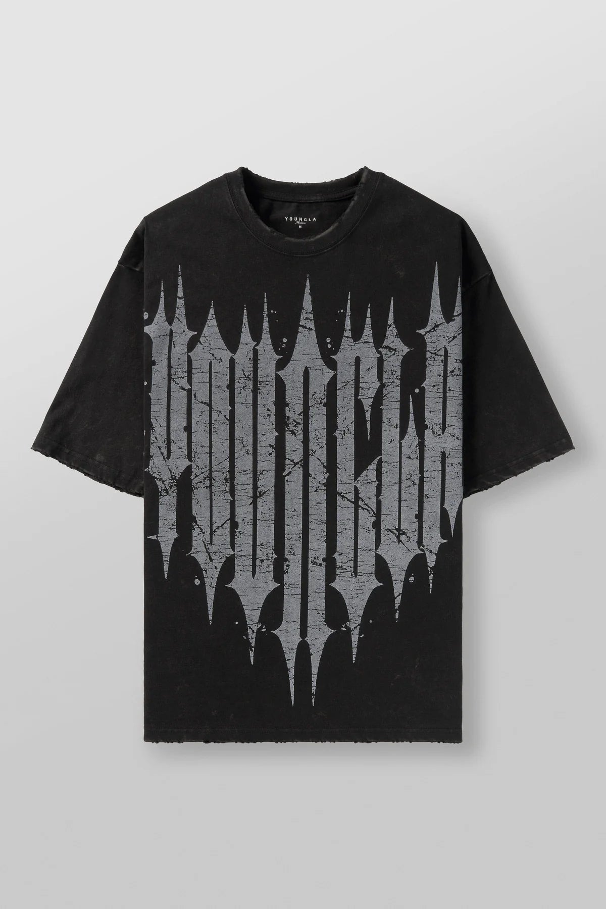 4156 - REVENGE TEES - BLACK WASH