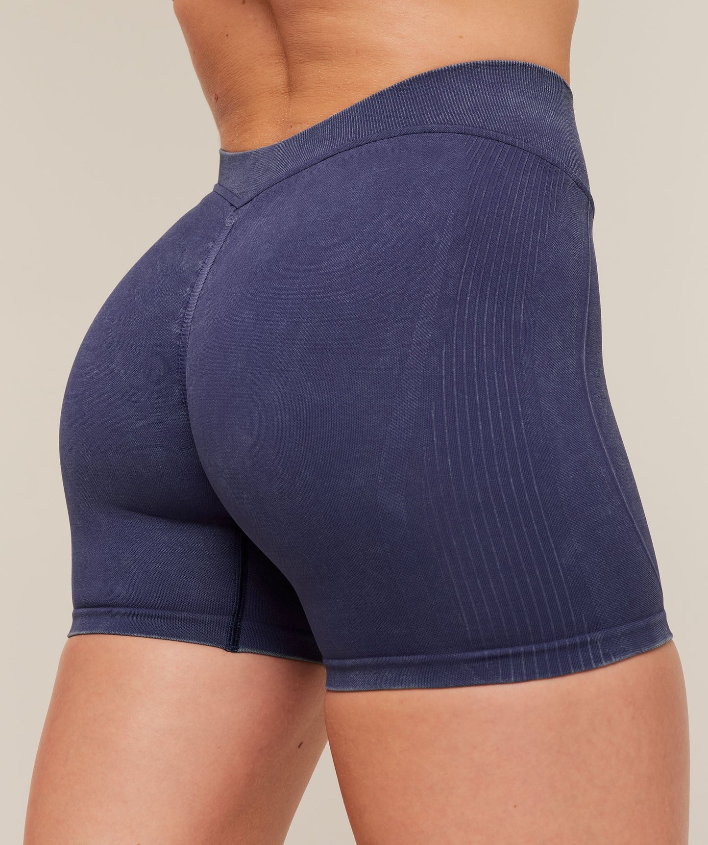 GSW-0126 Gymshark x Bratz Shorts - Indigo Purple/Wash