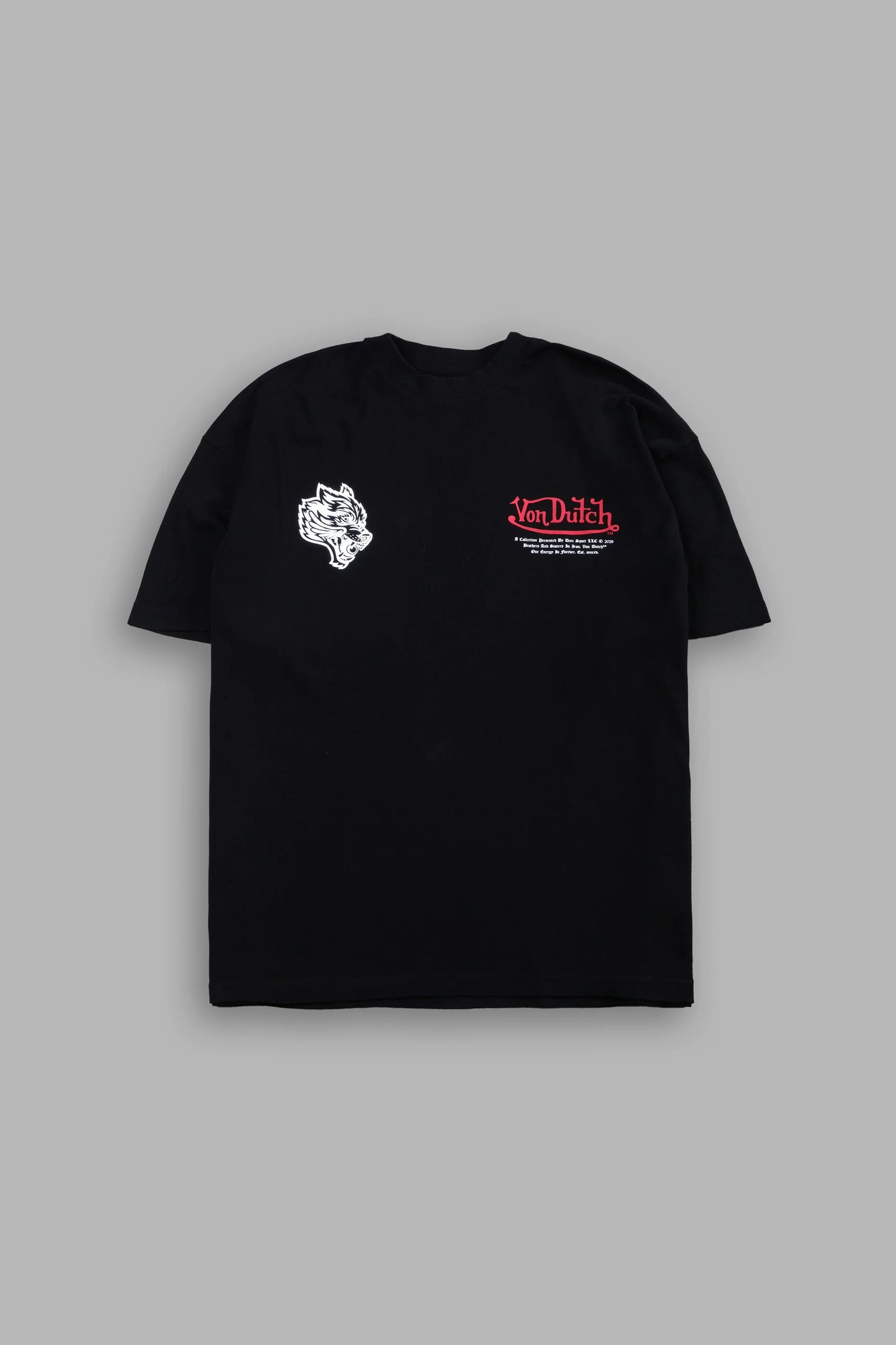 DS/VD-0078 Eye of the Beholder Premium Oversized Tee in Black