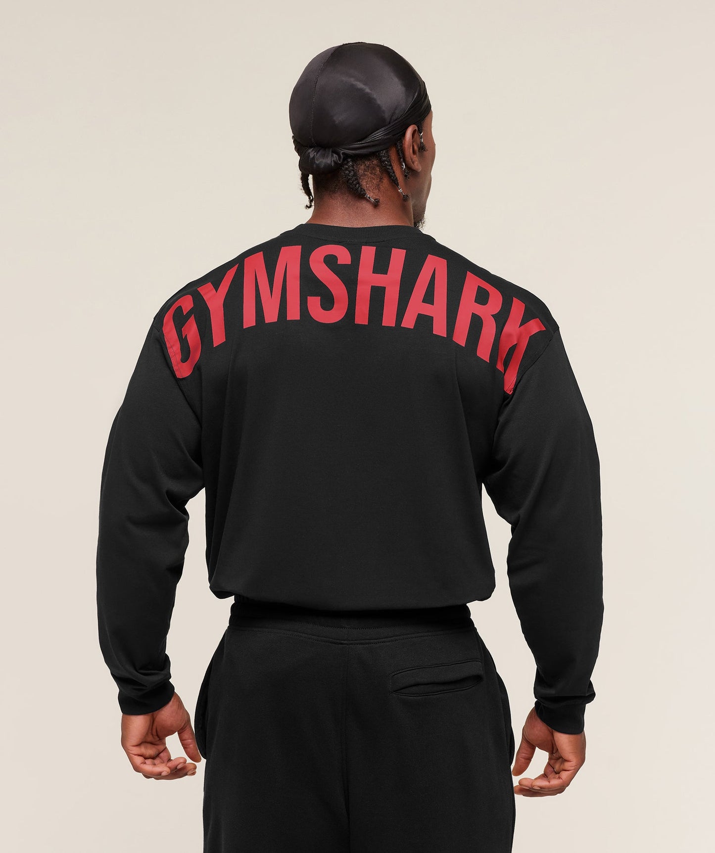 GS-0124 Power Long Sleeve T-Shirt - Black/Asphalt Grey