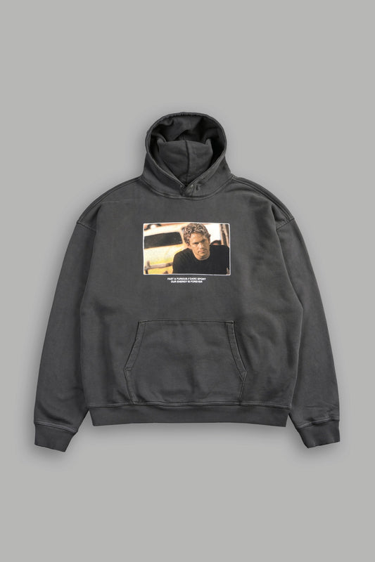 DS-0285 Family Has Your Back Pierce Hoodie in Wolf Gray