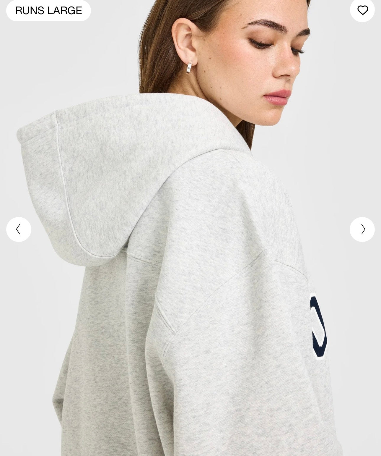 Foundations Oversized Oner Girlfriend Hoodie