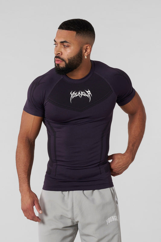 4041 - Warrior Compression Tees - Purple
