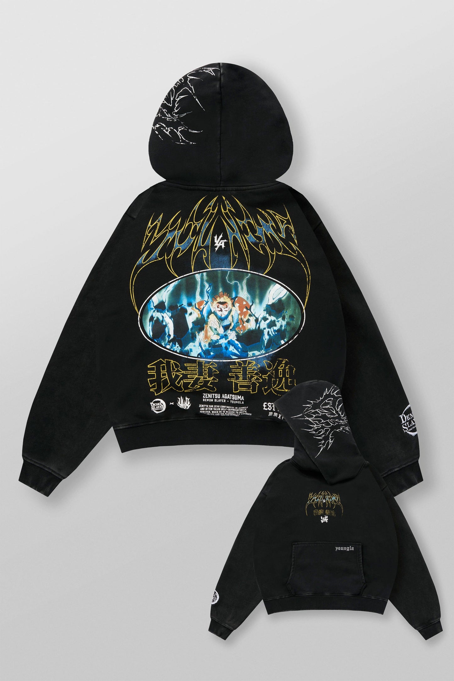 5068 - Demon Slayer: Kimetsu no Yaiba - Hoodies - Thunderclap and Flash