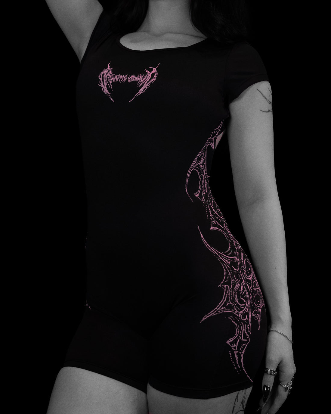 BD-0091 Women's Astoria Void Tech™ Open Back Bodysuit [BLOSSOM PINK]