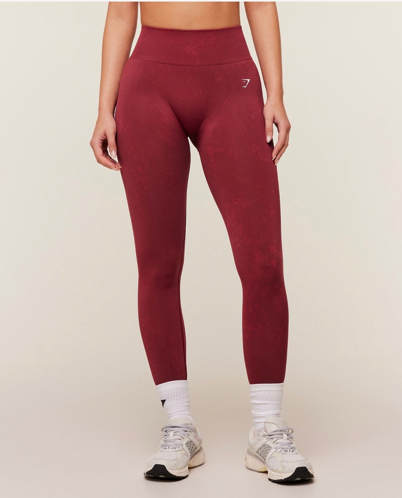 GSW-0101 Washed Leggings - Red Wash