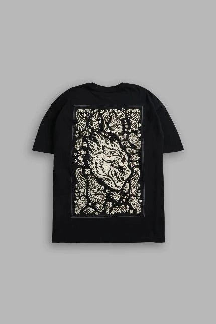 DS-0046 Western V2 “Premium” Oversized Tee in Black
