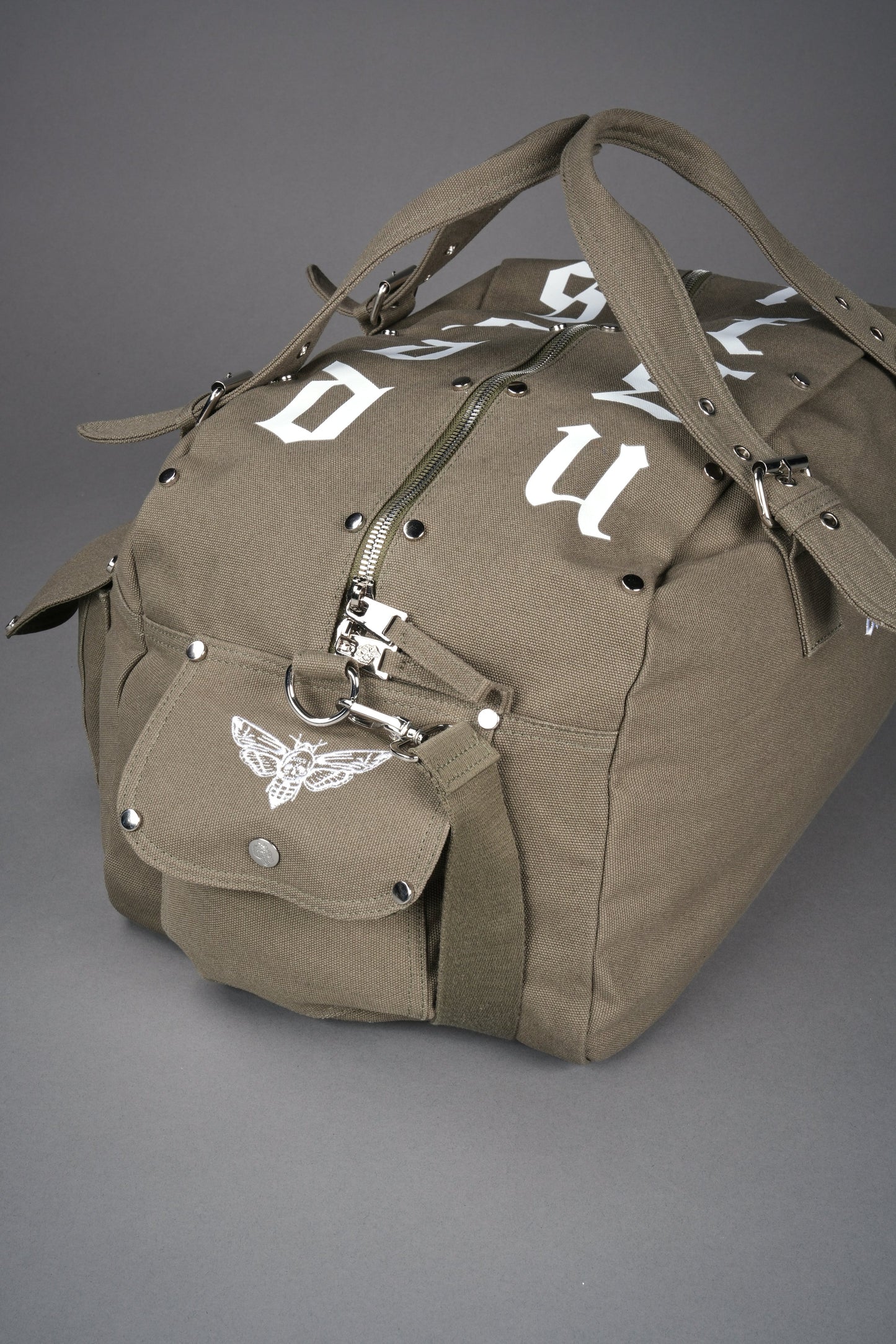 DSA-0015 OUR MANTRA DUFFLE BAG IN OLIVE