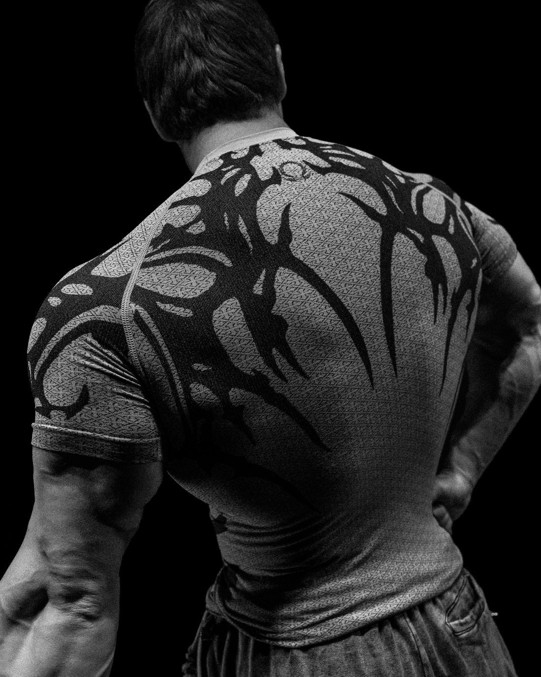 BD-0110 Doom Tech™ Armored shortsleeve Compression [DIVINE WHITE]