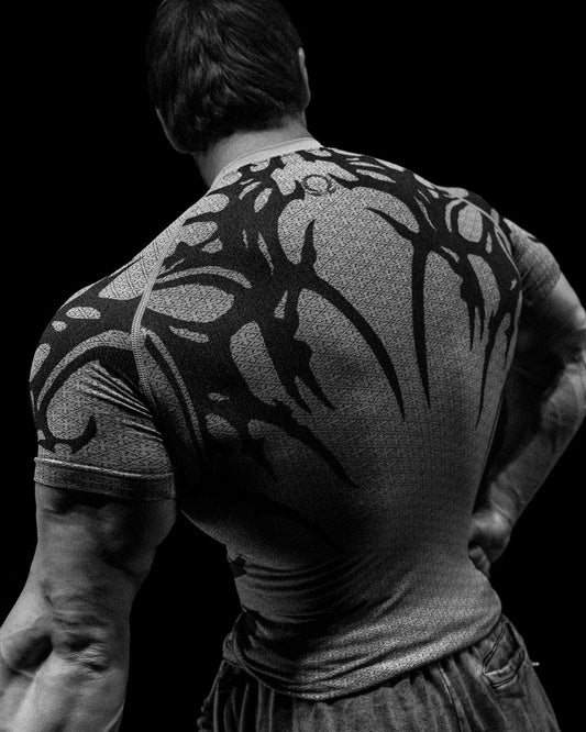 BD-0110 Doom Tech™ Armored shortsleeve Compression [DIVINE WHITE]