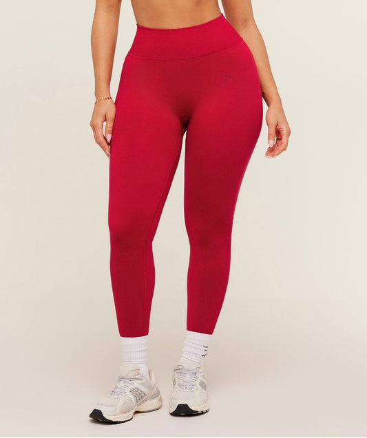 GSW-0084 Lift Seamless Leggings - Carmine Red