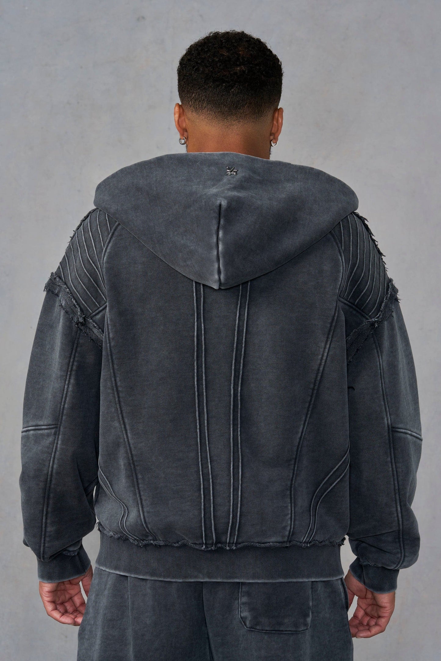 5209 - Batman Armored Zip-Ups - Grey Wash