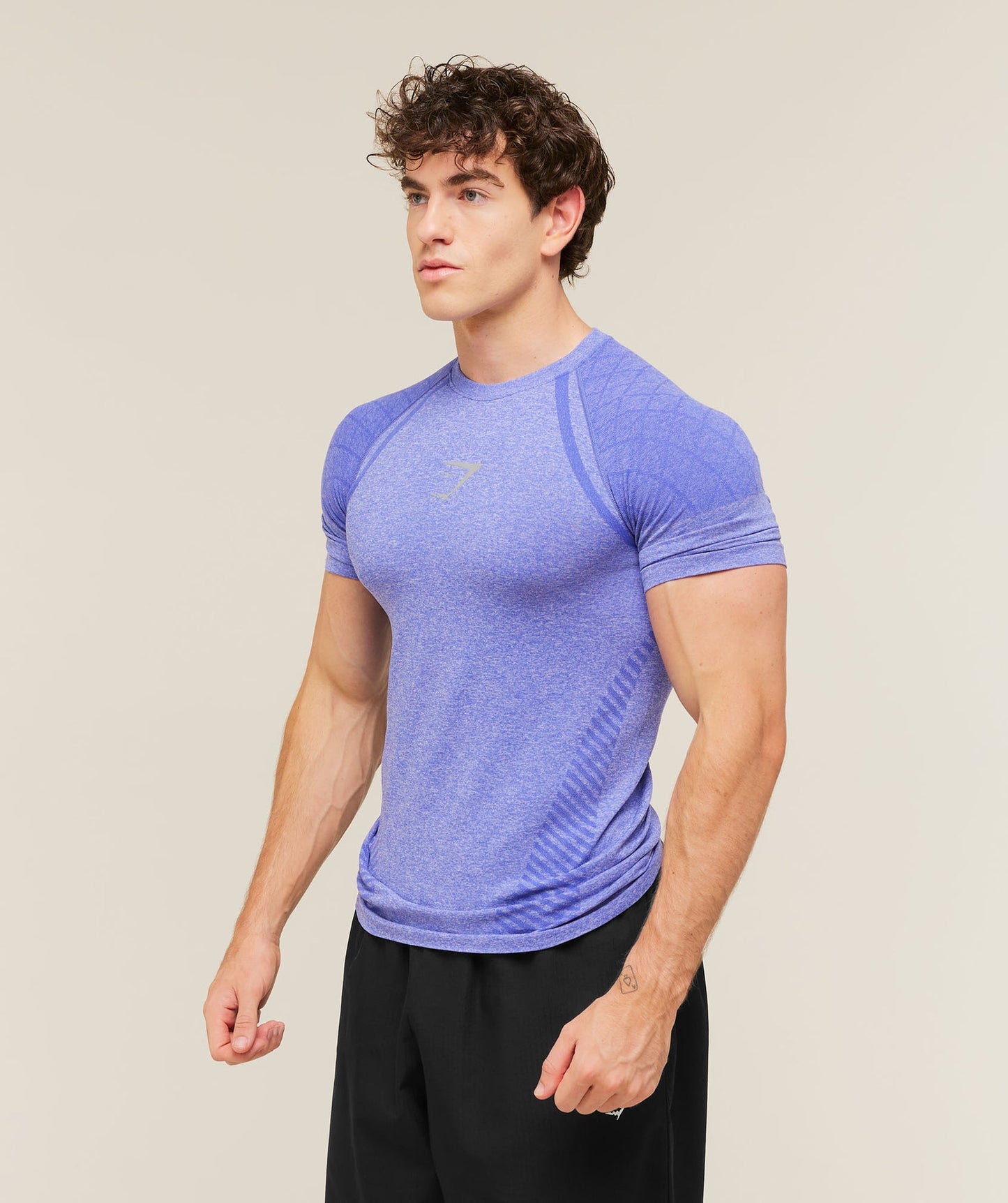 GS-0138 Devant Seamless T-Shirt - Amethyst