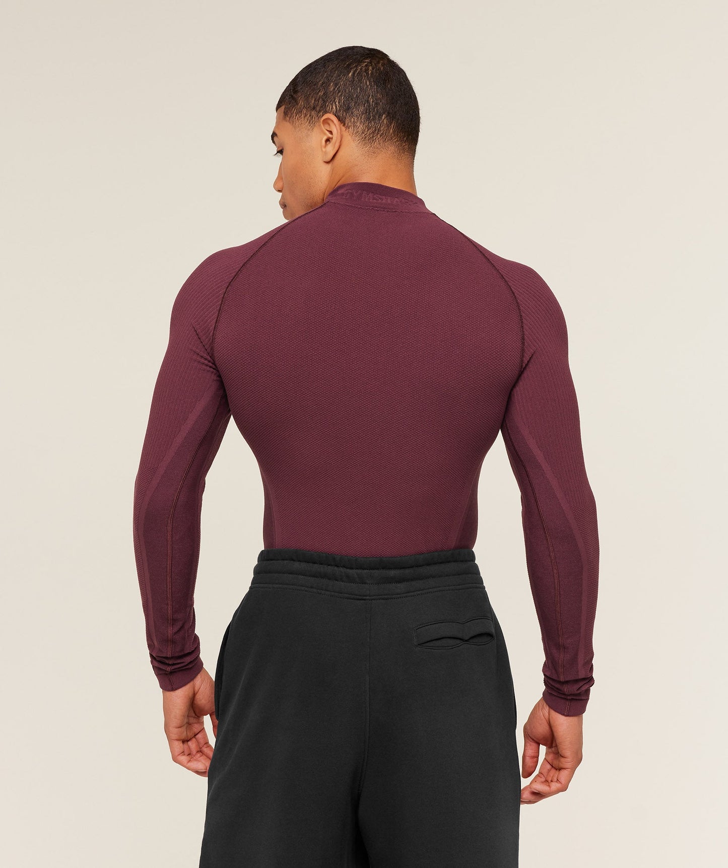 GS-0075 Physique Long Sleeve T-Shirt - GS Impact Burgundy/GS Cherry Purple
