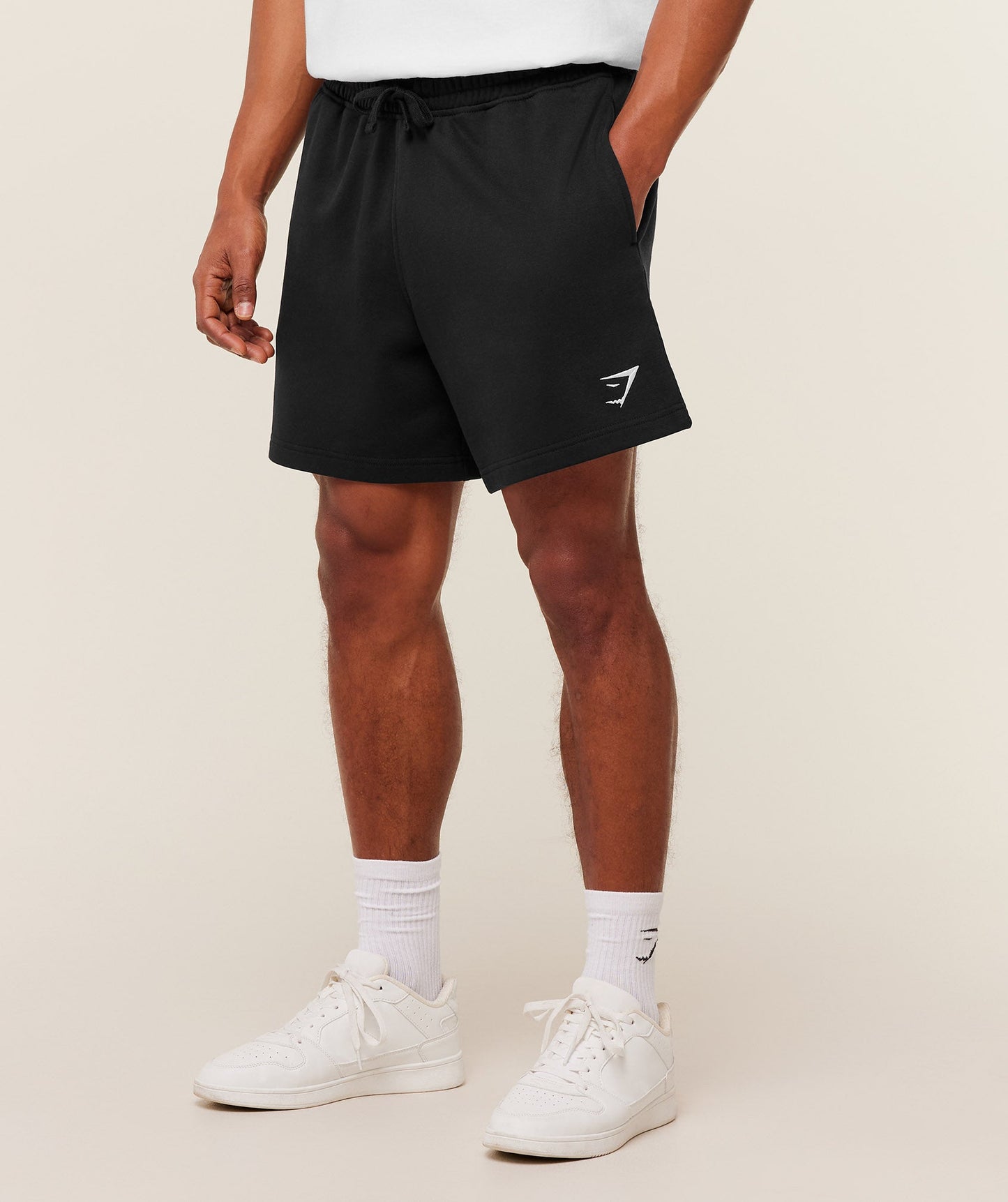 GS-0132 Crest Shorts - GS Black