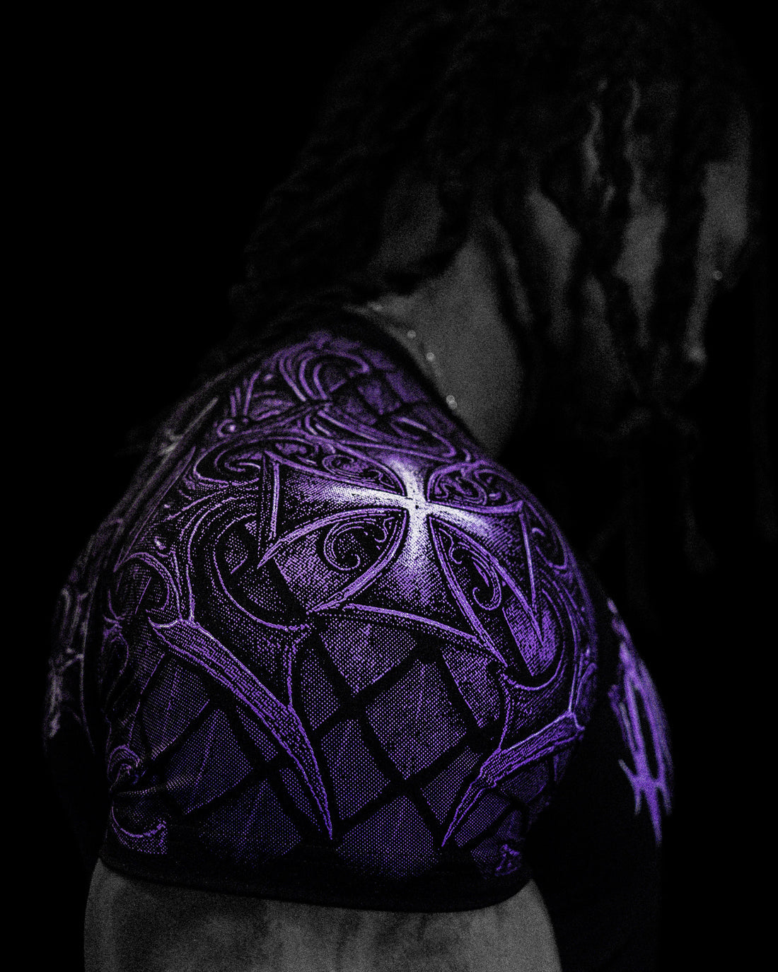 BD-0102 Void Tech™ Armored Short Sleeve Compression [AMETHYST]