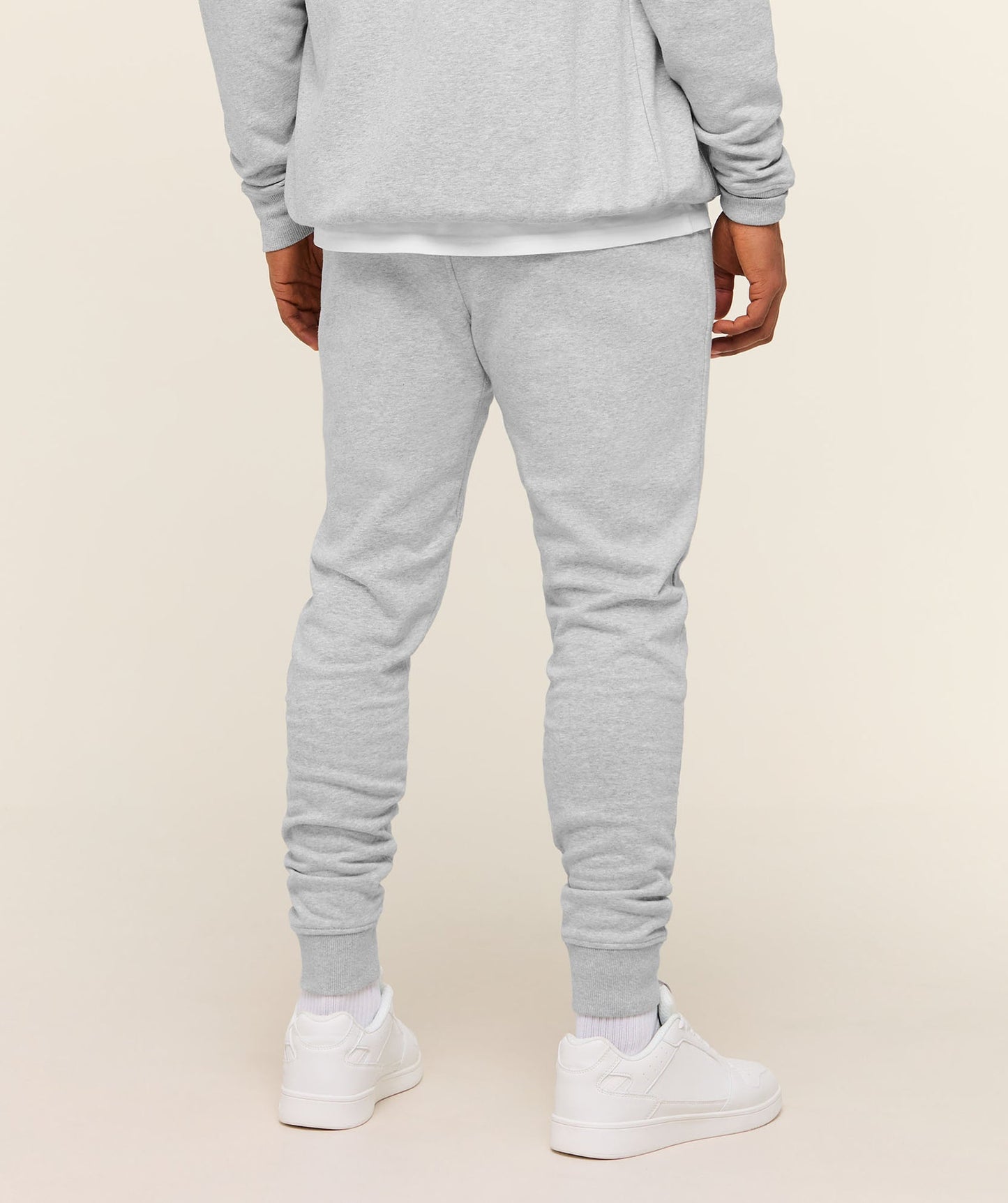 GS-0127 - Crest Joggers - Light Grey Marl