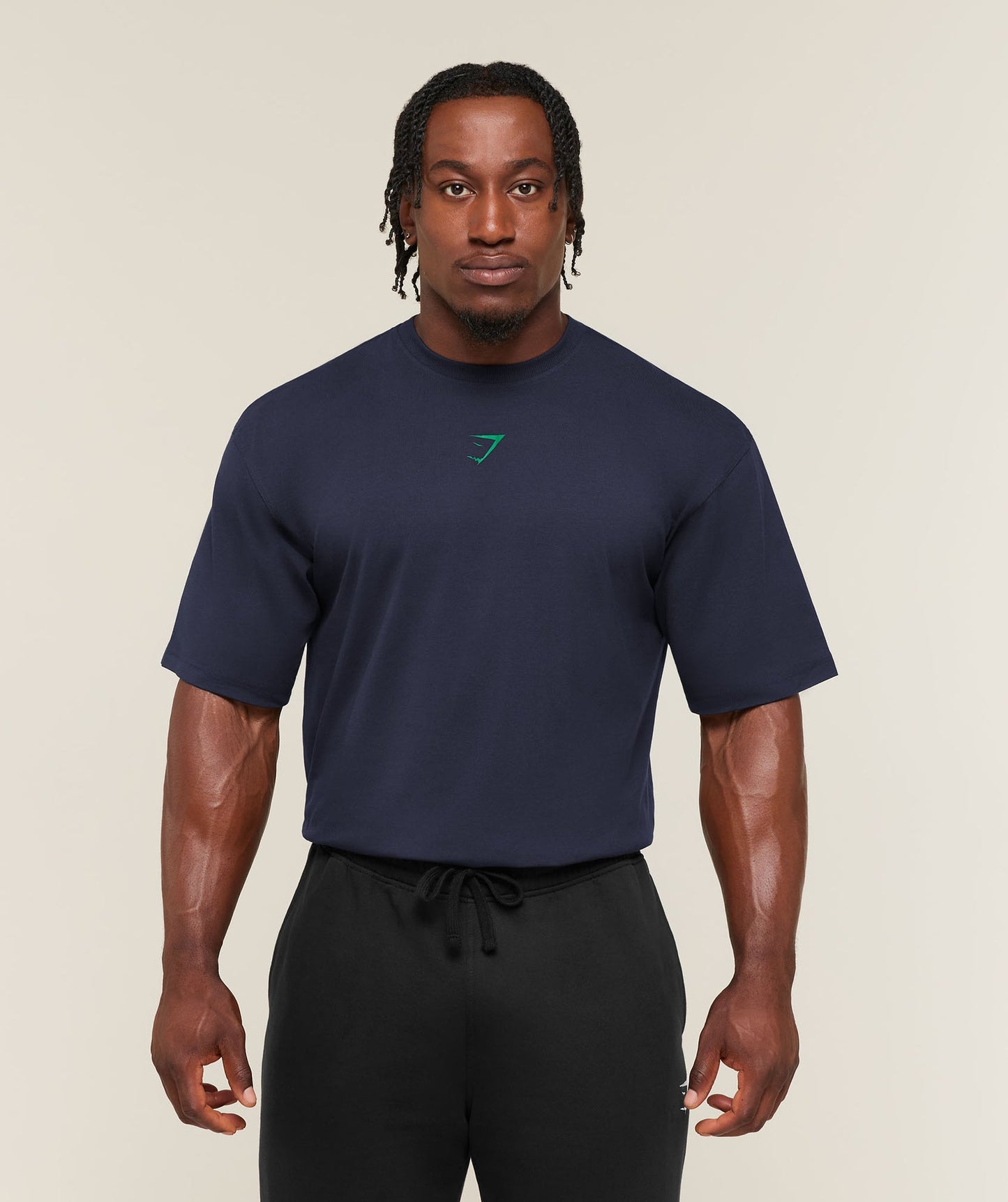 GS-0001 Power T-Shirt - Heavy Blue/Track Green