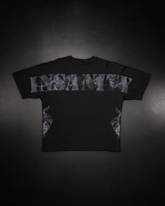 SMOKE LIGHTWEIGHT TEE Black - Controlled