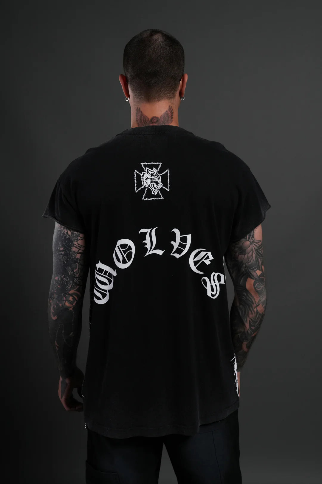 DS-0153 Ascend “Premium” Cap Sleeve Tee in Black