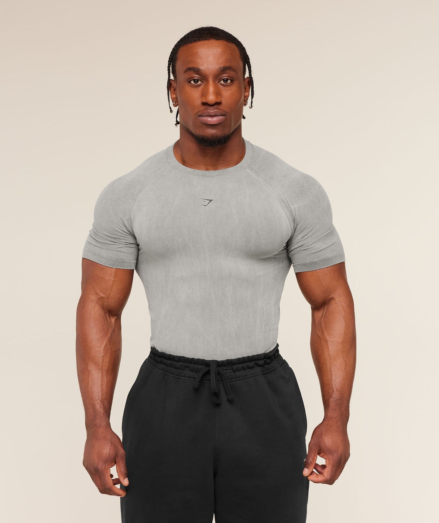 GS-0086 Charge T-Shirt - Black/Wash