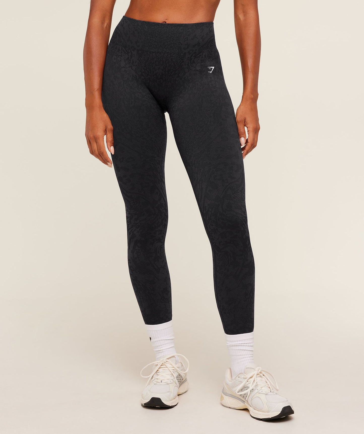 GSW-0078 Adapt Animal X Whitney Leggings - Black / Asphalt Grey