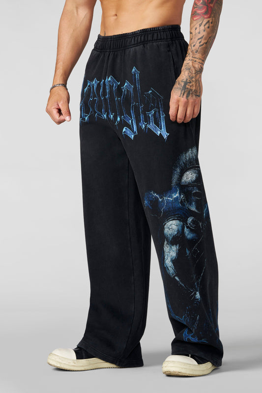 2097 - YLA x Axel - Spartan Sweats - Black/Blue