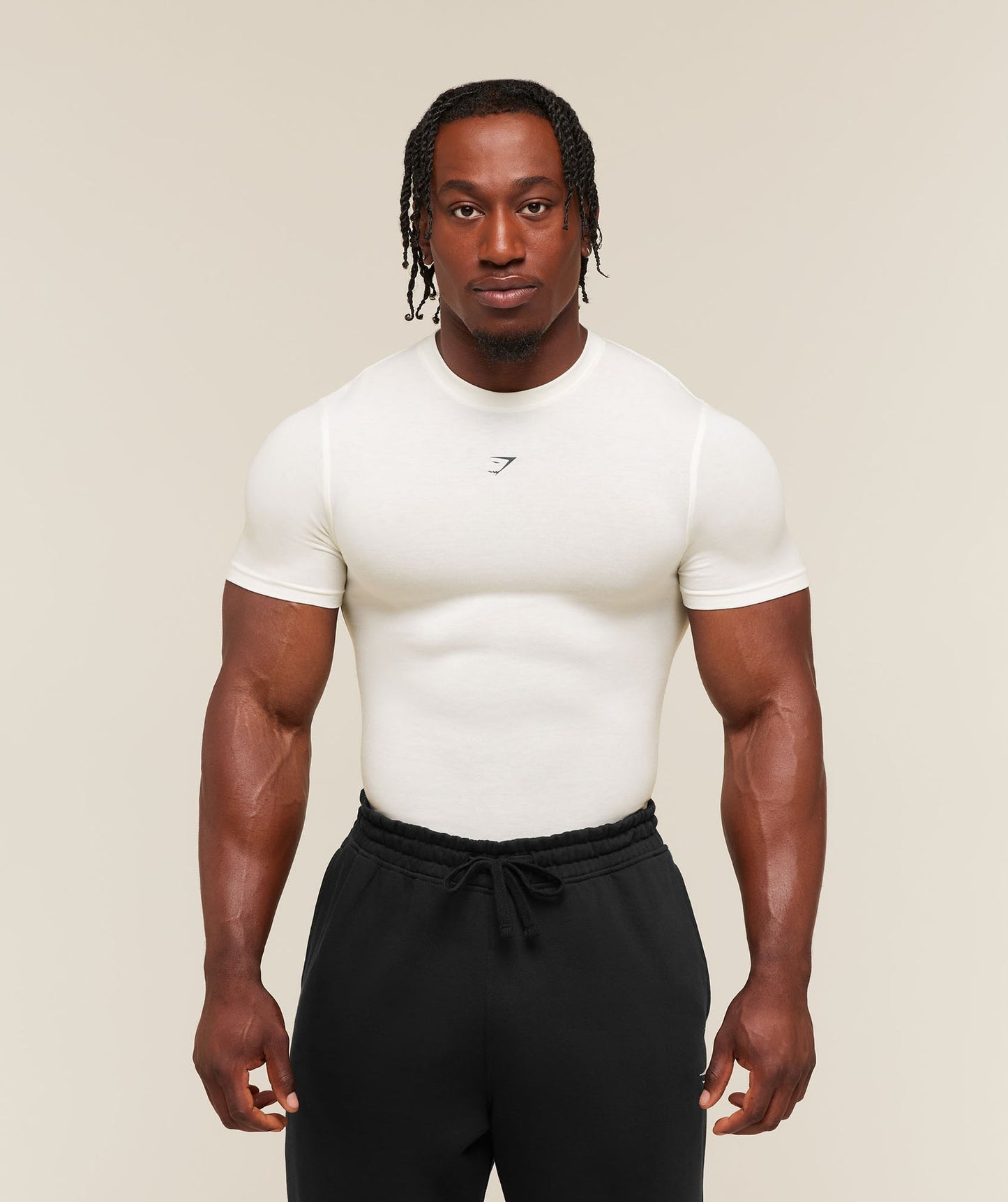 GS-0143 Super Soft Muscle Tee - Soft White