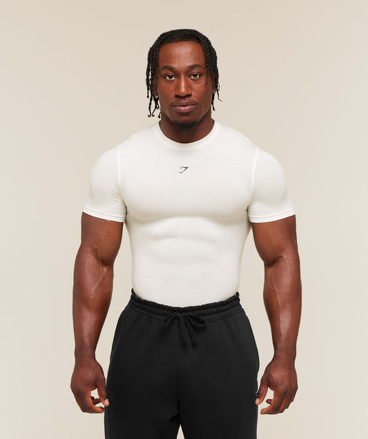 GS-0143 Super Soft Muscle Tee - Soft White
