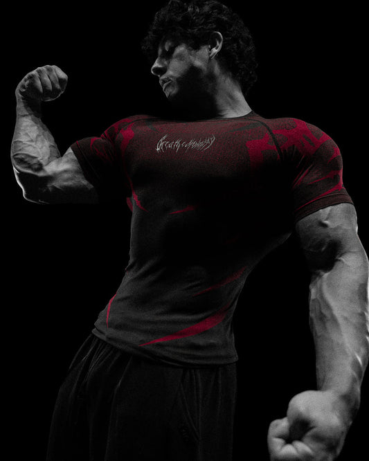 BD-0110 Doom Tech™ Armored shortsleeve Compression [NIGHTMARE]