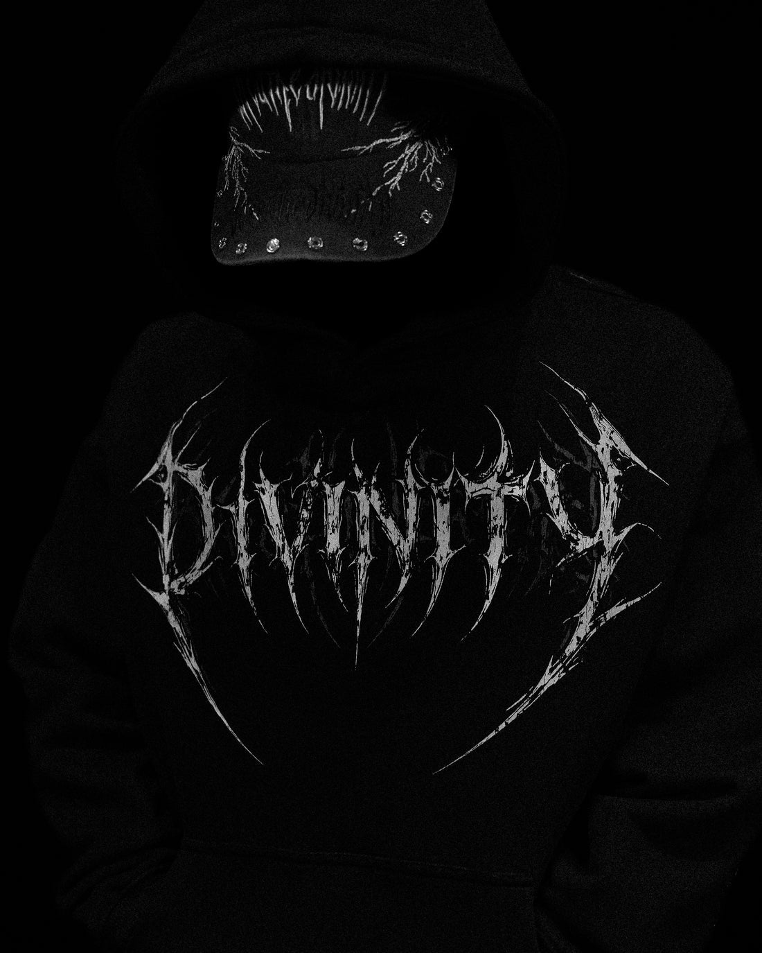 BD-0076 Eclipse Oversized Pullover Hoodie [MIDNIGHT]