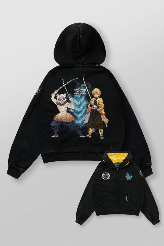 5195 - Demon Slayer: Kimetsu no Yaiba - Zip-ups - Swordsmen Duo