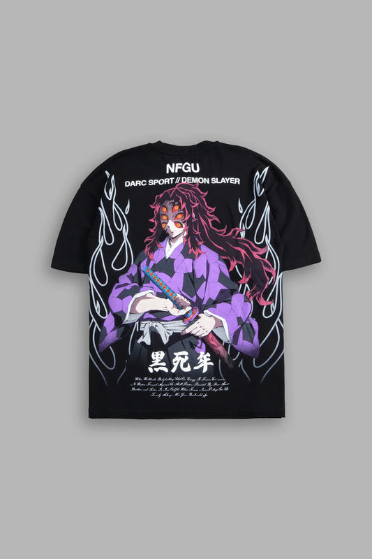 DS-0137 Kokushibo “Premium” Oversized Tee in Black