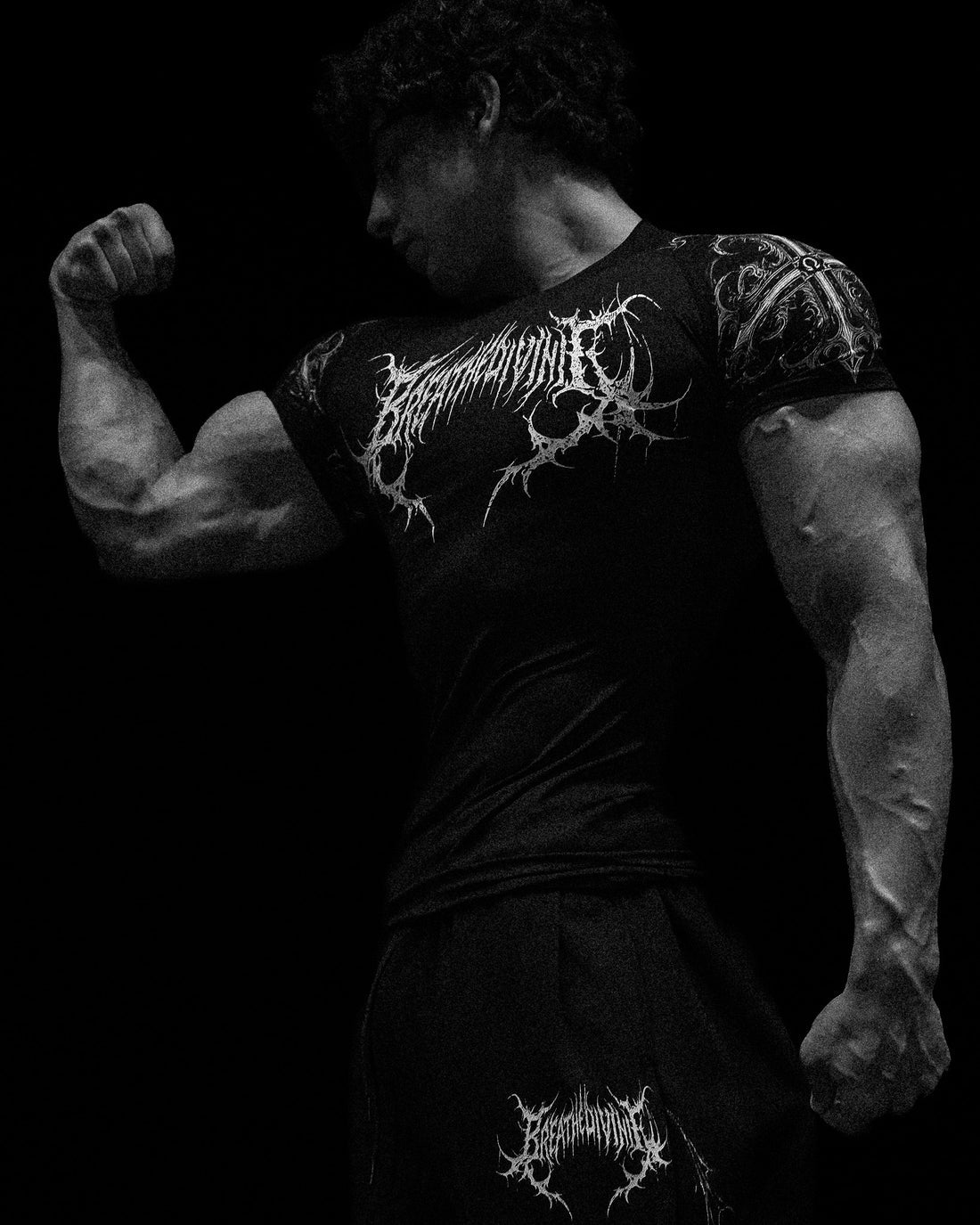 BD-0088 Void Tech™ Fallen Knight Short Sleeve Compression [VOID BLACK]