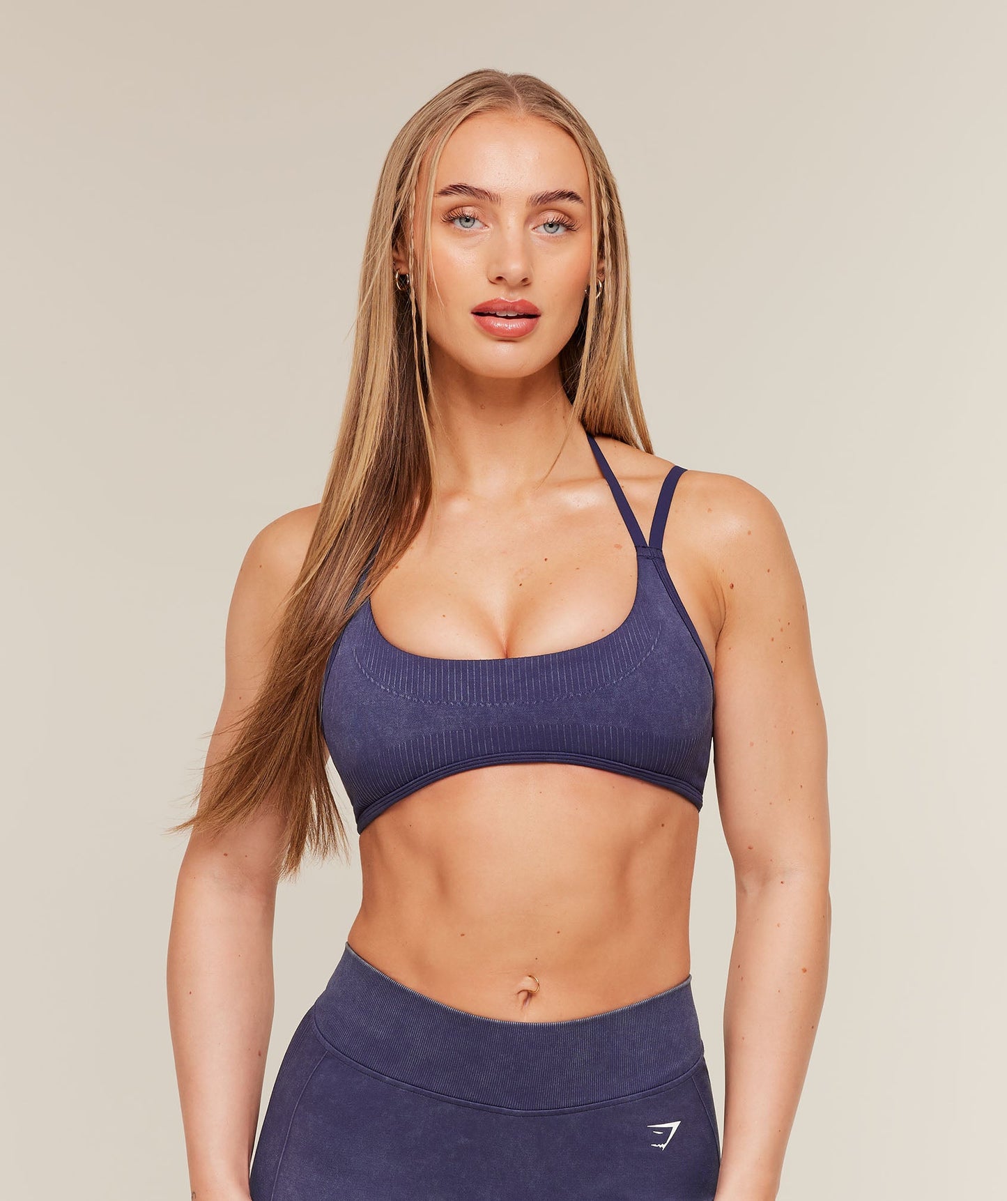 GSW-0128 Gymshark x Bratz Light Support Sports Bra - Indigo Purple/Wash