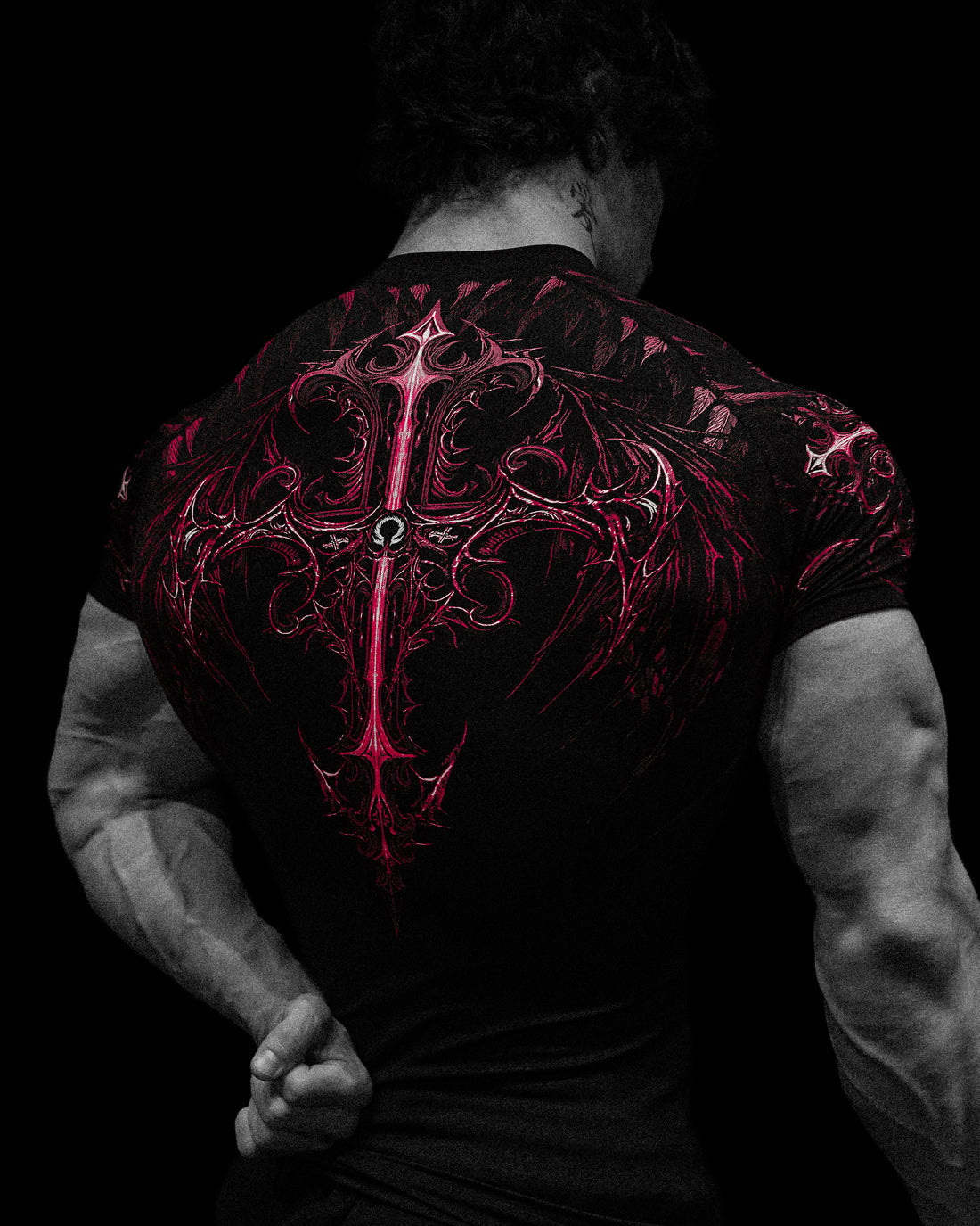 BD-0088 Void Tech™ Fallen Knight Short Sleeve Compression [RUBY]