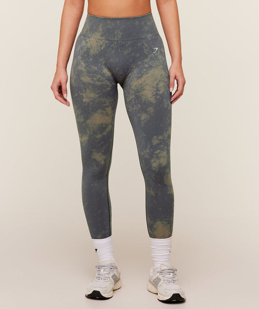 GSW-0101 Washed Leggings - Grey Wash