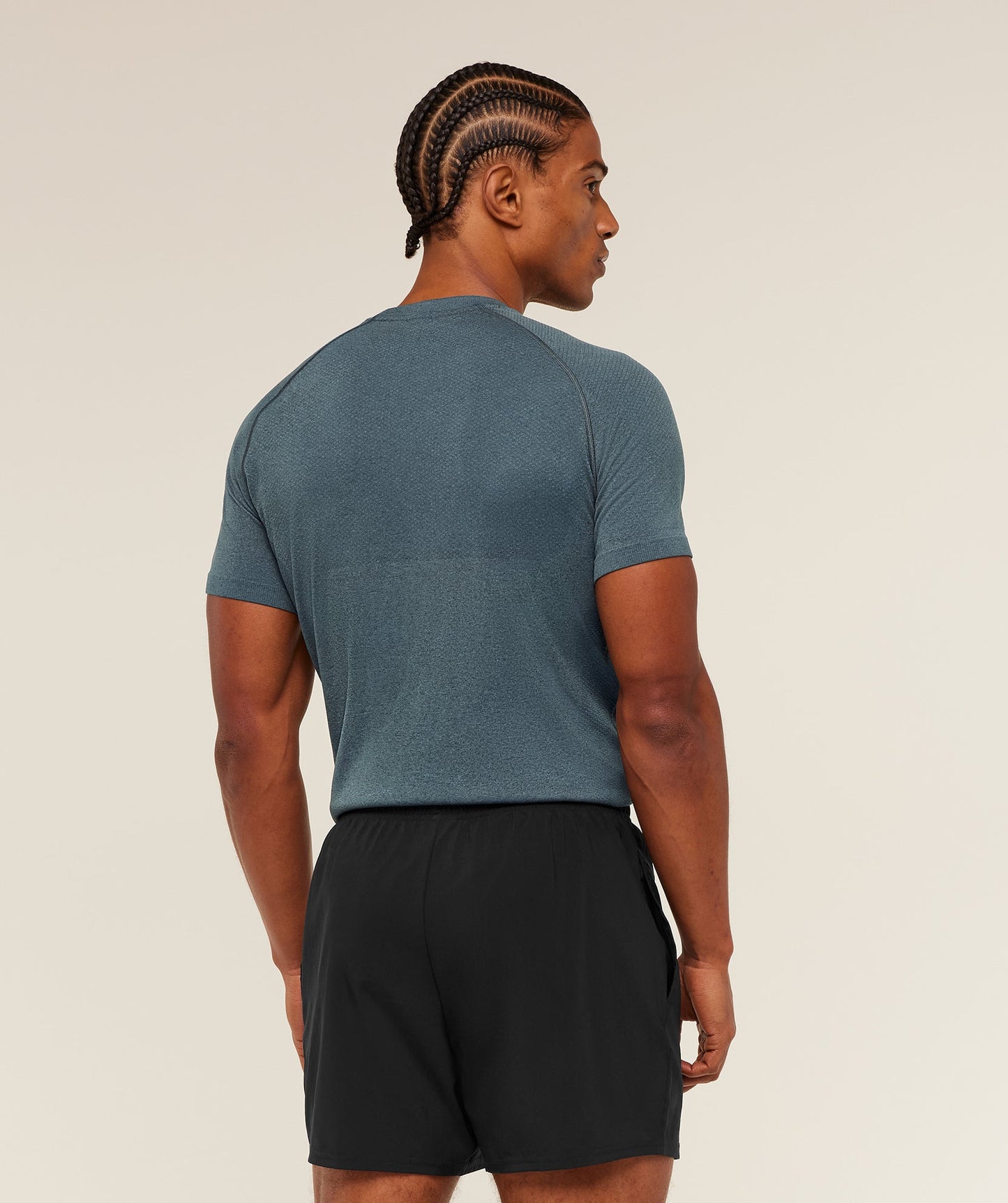 GS-0085 Vital Seamless T-Shirt - Iron Blue / Stealth Blue