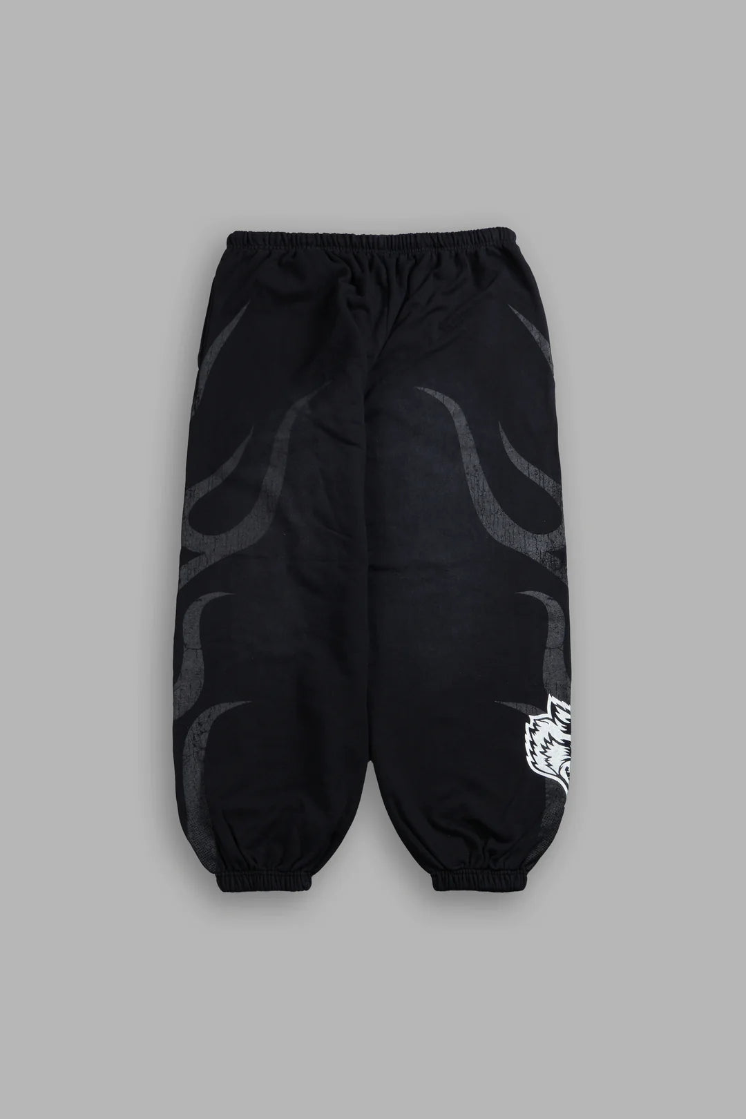 DS-0140 Chopper Inferno Lounger Sweat Pants in Black Sun Fade