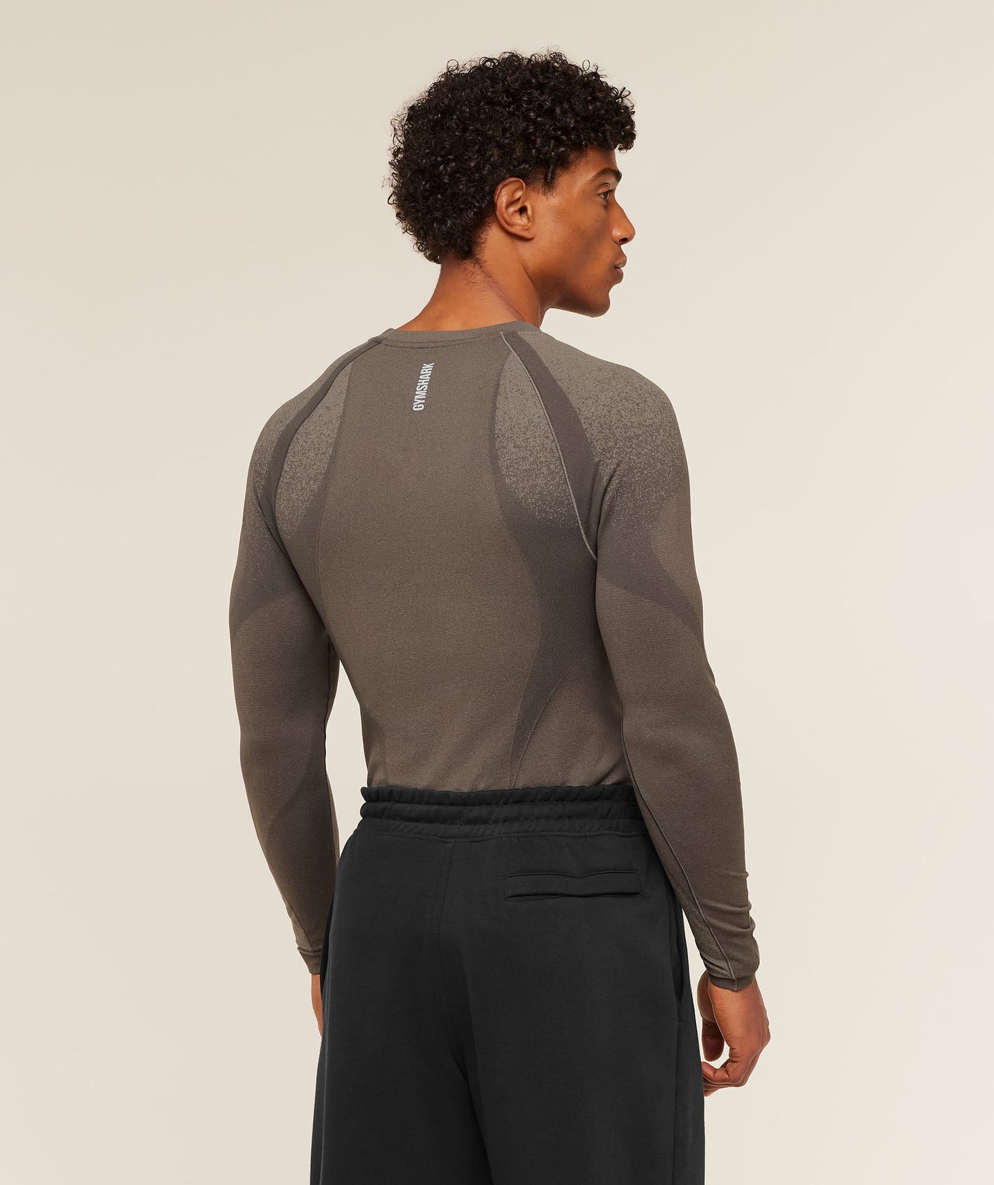 GS-0068 Shadow Seamless Long Sleeve T-Shirt - Camo Brown