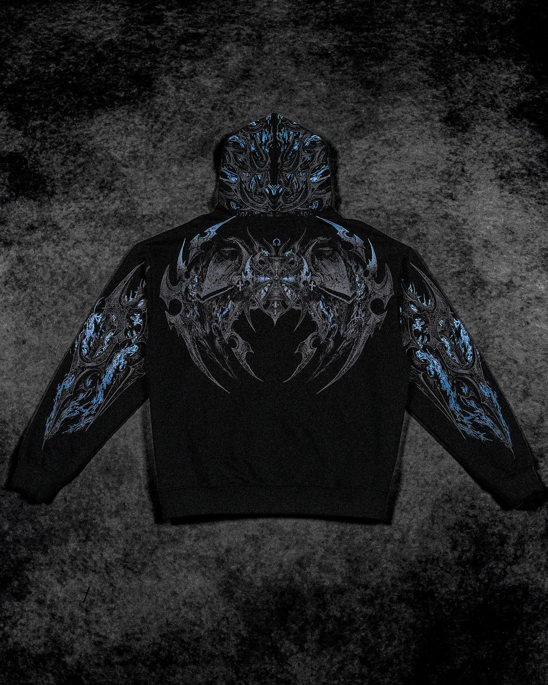 BD-0098 Berserker Oversized Zip-up Hoodie [PULSE]