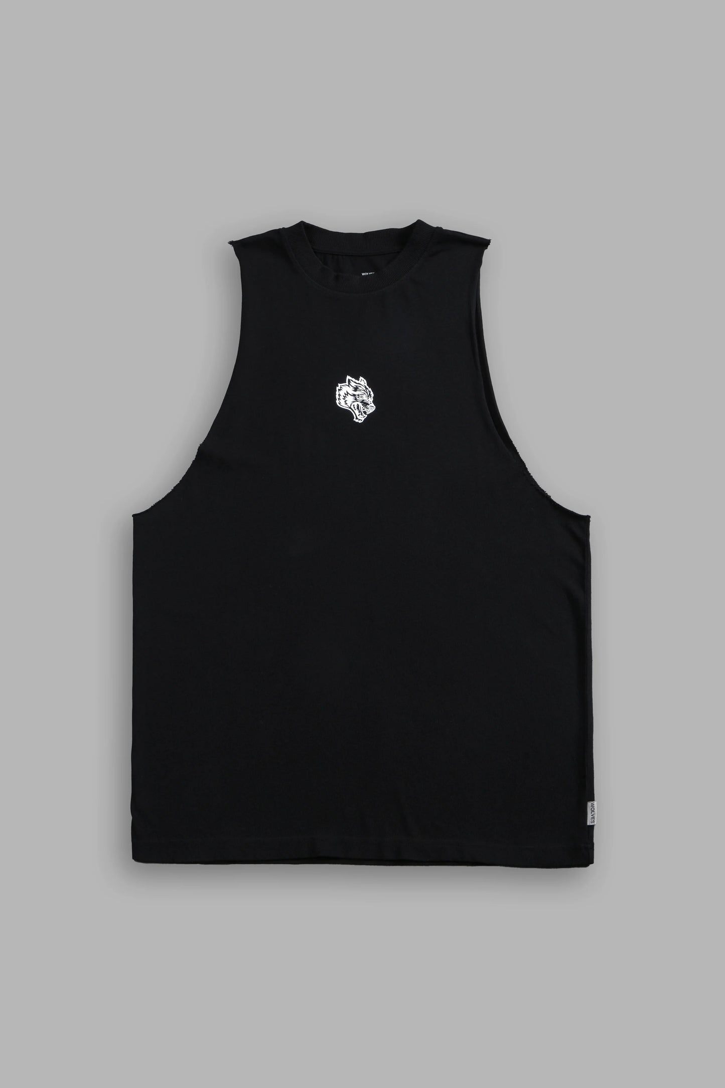 DS-0201 Wolf Chopper FRVR “Tommy” Muscle Tee in Black