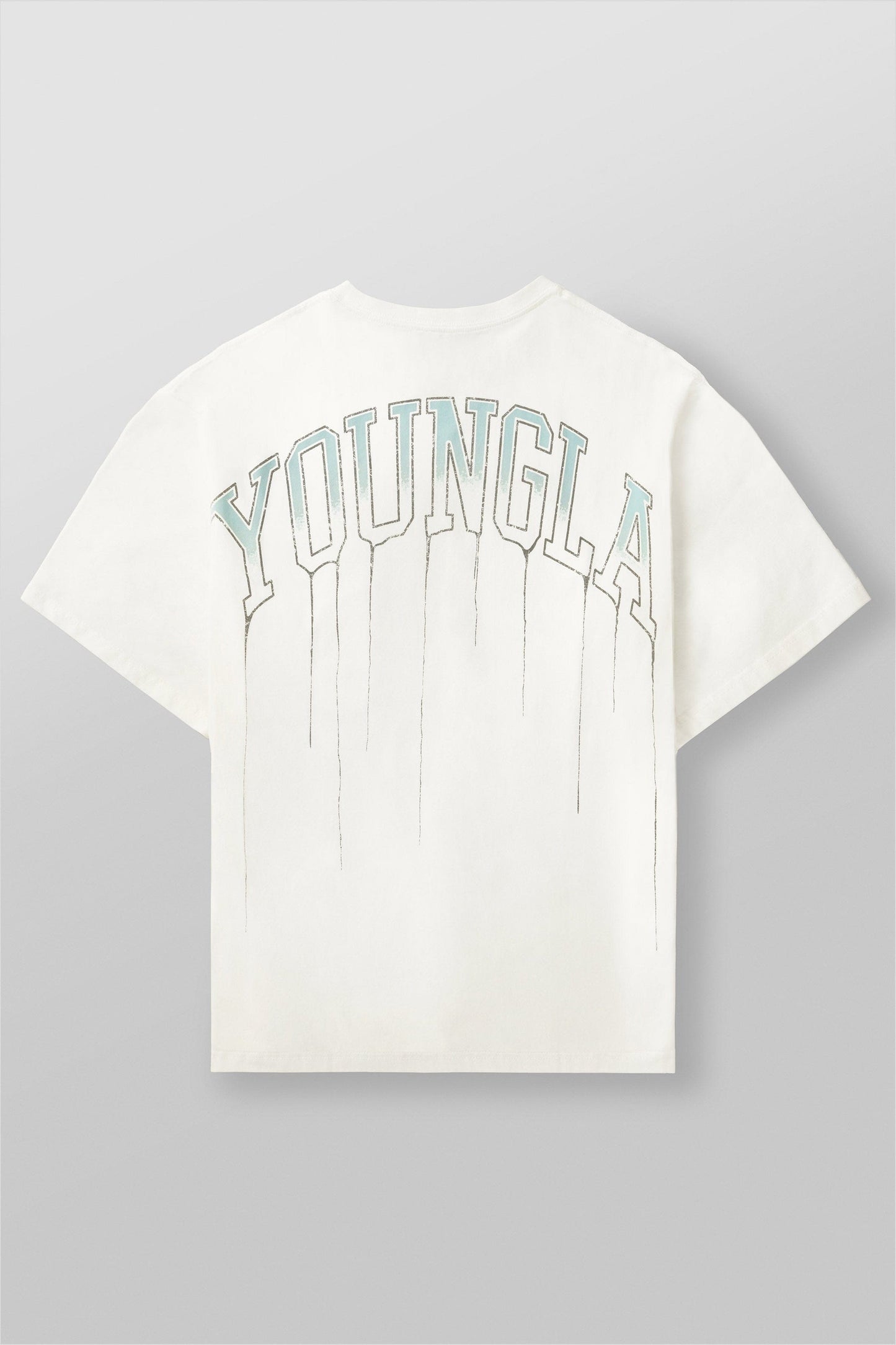 W428 - Drip Oversized Tee - Coconut Milk