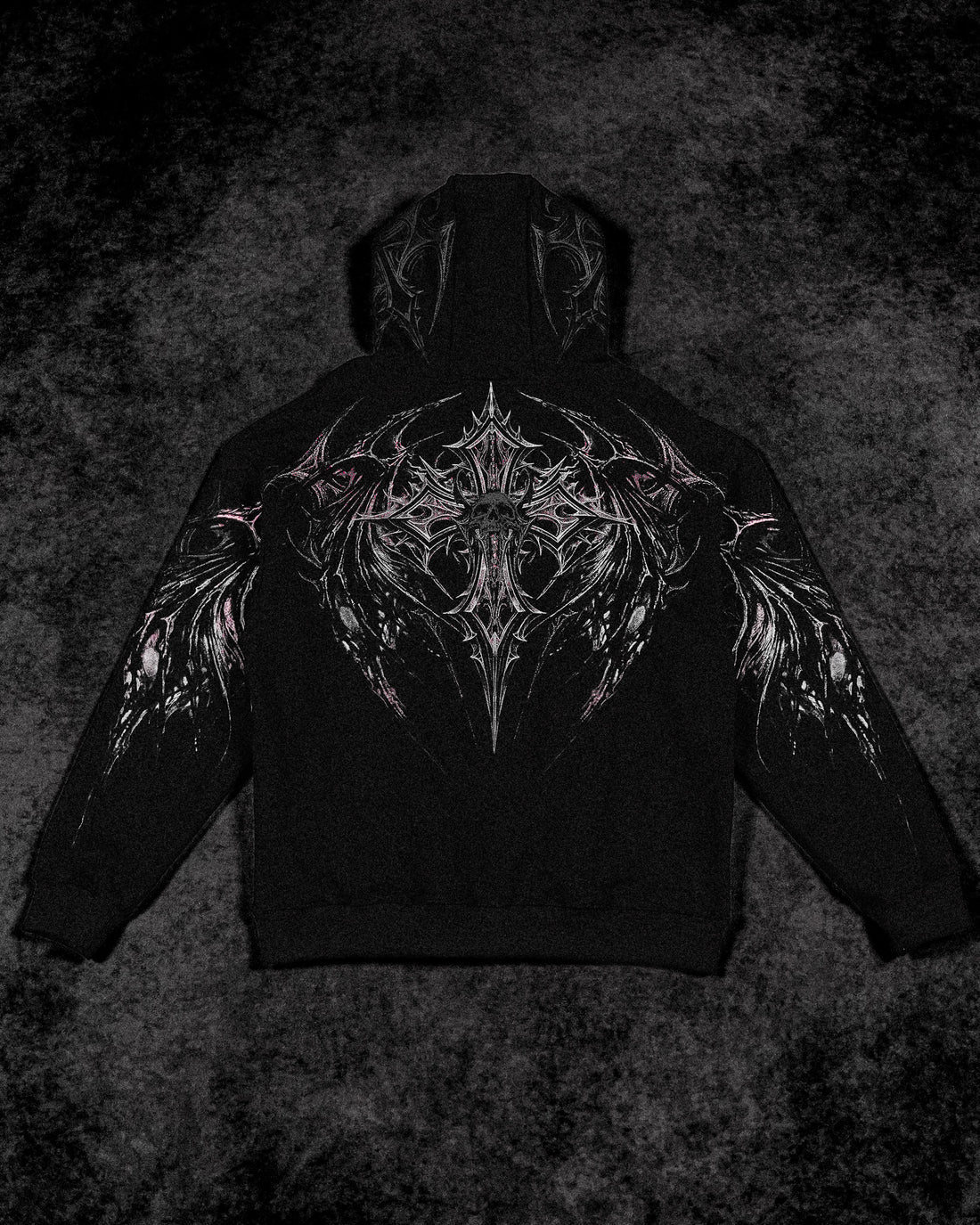 BD-0086 Nightfall Oversized Pullover Hoodie [BLOSSOM PINK]